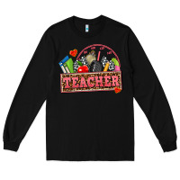 Black race teacher Long Sleeve Tee - AdoDesignShop