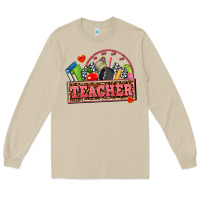 Mushroom race teacher Long Sleeve Tee - AdoDesignShop
