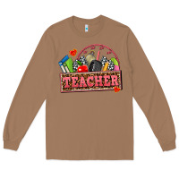Toasted Coconut race teacher Long Sleeve Tee - AdoDesignShop