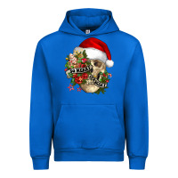 Cobalt So merry it's scary Urban Hoodie - NancyCooperArtShop
