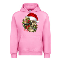 Fuchsia Pink So merry it's scary Urban Hoodie - NancyCooperArtShop