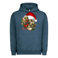 Pigment Midnight Navy So merry it's scary Urban Hoodie - NancyCooperArtShop
