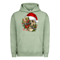 Pigment Oil Green So merry it's scary Urban Hoodie - NancyCooperArtShop