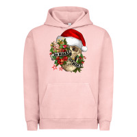 Pigment Salmon So merry it's scary Urban Hoodie - NancyCooperArtShop