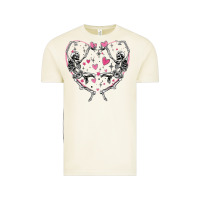 Vintage Arctic valentines day skeleton Vintage Tee - MaliasSmallBusiness