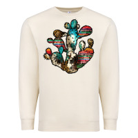 Sandshell serape cactus Premium Sweatshirt - JahusDesignShop