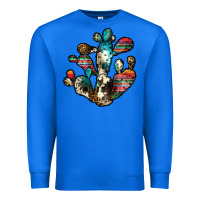 True Royal serape cactus Premium Sweatshirt - JahusDesignShop