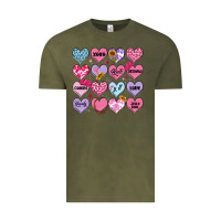 Vintage Olive valentines candy hearts Vintage Tee - MaliasSmallBusiness
