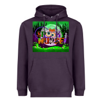 Plum one spooky nurse mouse pad Heavyweight Hoodie - BundleAndBundleShop