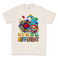 Natural it's ok to be different autism gnome Classic Tee - Zillion Design Studio