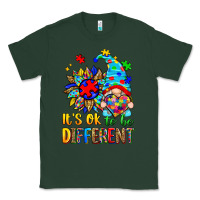 Sports Green it's ok to be different autism gnome Classic Tee - Zillion Design Studio