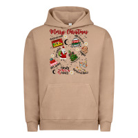 Pigment Burro Merry Christmas Urban Hoodie - MaliasSmallBusiness