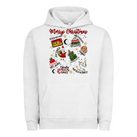 Pigment Lunar Rock Merry Christmas Urban Hoodie - MaliasSmallBusiness