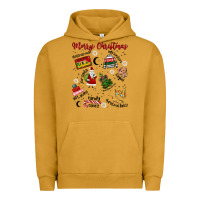 Pigment Peanut Butter Merry Christmas Urban Hoodie - MaliasSmallBusiness