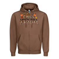 Chestnut Fall Zipper Hoodie - CowhideDigitalArt