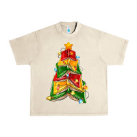 Sandshell christmas book tree Urban Heavy Tee - Zillion Design Studio
