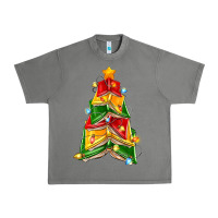 Tornado christmas book tree Urban Heavy Tee - Zillion Design Studio