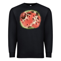 Black watermelon cowhide patch3 Premium Sweatshirt - JahusDesignShop