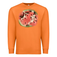 Carrot watermelon cowhide patch3 Premium Sweatshirt - JahusDesignShop