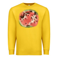 Lemon watermelon cowhide patch3 Premium Sweatshirt - JahusDesignShop