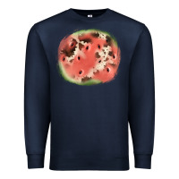 Navy watermelon cowhide patch3 Premium Sweatshirt - JahusDesignShop