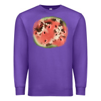 Purple watermelon cowhide patch3 Premium Sweatshirt - JahusDesignShop