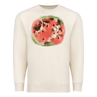 Sandshell watermelon cowhide patch3 Premium Sweatshirt - JahusDesignShop