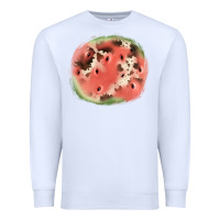White watermelon cowhide patch3 Premium Sweatshirt - JahusDesignShop