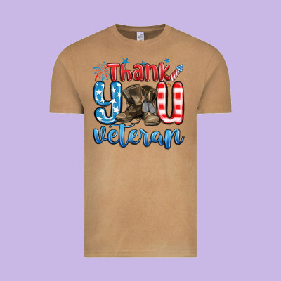 Vintage Tee thank you veteran