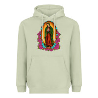 Matcha our lady of guadalupe Heavyweight Hoodie - JahusDesignShop