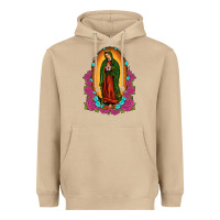 Mushroom our lady of guadalupe Heavyweight Hoodie - JahusDesignShop