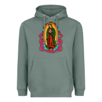 Sage our lady of guadalupe Heavyweight Hoodie - JahusDesignShop