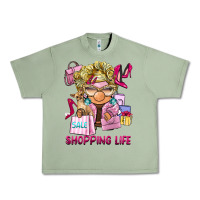 Oil Green shopping life  gnome Urban Heavy Tee - BarkalooDesign