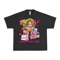 Pigment Black shopping life  gnome Urban Heavy Tee - BarkalooDesign
