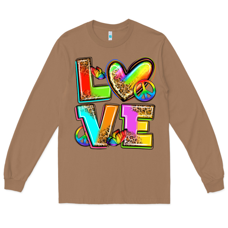 Love Pride Long Sleeve Tee by Zillion Design Studio | Teevron
