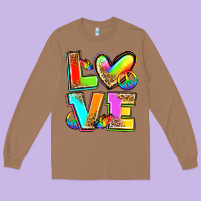 Love Pride Long Sleeve Tee Designed By Zillion Design Studio