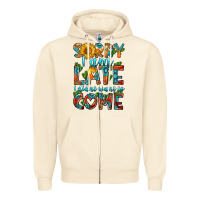 Sandshell sorry i am late i didnt want to come Zipper Hoodie - HRA Design Shop