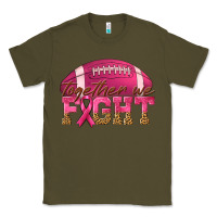 Army Green Together We Fight Classic Tee - texasbilliewilder