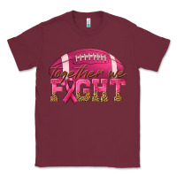 Burgundy Together We Fight Classic Tee - texasbilliewilder