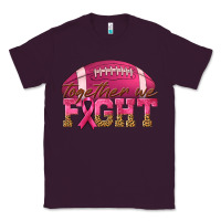 Plum Together We Fight Classic Tee - texasbilliewilder