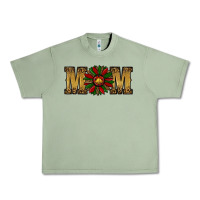 Oil Green Christmas Sunflower Mom Urban Heavy Tee - RanaPortraitStore