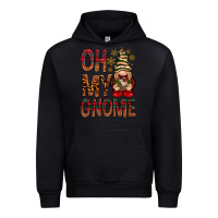 Black Oh my gnome Urban Hoodie - NancyCooperArtShop