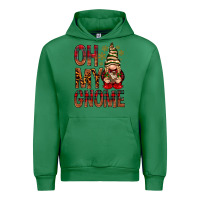 Emerald Oh my gnome Urban Hoodie - NancyCooperArtShop