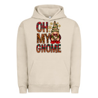Pigment French Oak Oh my gnome Urban Hoodie - NancyCooperArtShop