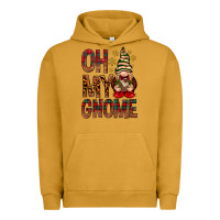 Pigment Peanut Butter Oh my gnome Urban Hoodie - NancyCooperArtShop