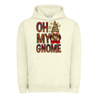Pigment Pistachio Oh my gnome Urban Hoodie - NancyCooperArtShop