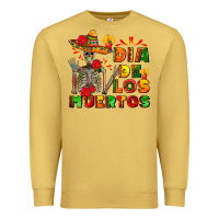 Antique Gold dia de los muertos Premium Sweatshirt - AdoDesignShop
