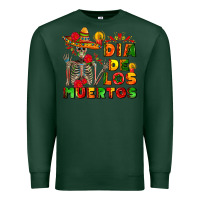Sports Green dia de los muertos Premium Sweatshirt - AdoDesignShop