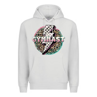 Dove Grey gymnast Premium Hoodie - MaliasSmallBusiness