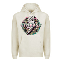 Oatmeal Heather gymnast Premium Hoodie - MaliasSmallBusiness